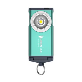 G2 Strong Light Flashlight Rechargeable LED Super Bright Keychain (Color: green)